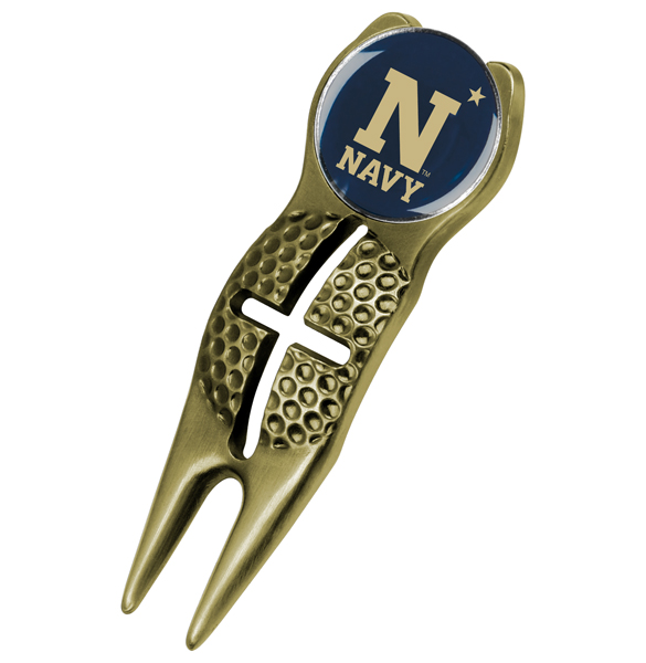 Crosshairs Divot Tool<br> w/ Logo'd Marker  - Gold