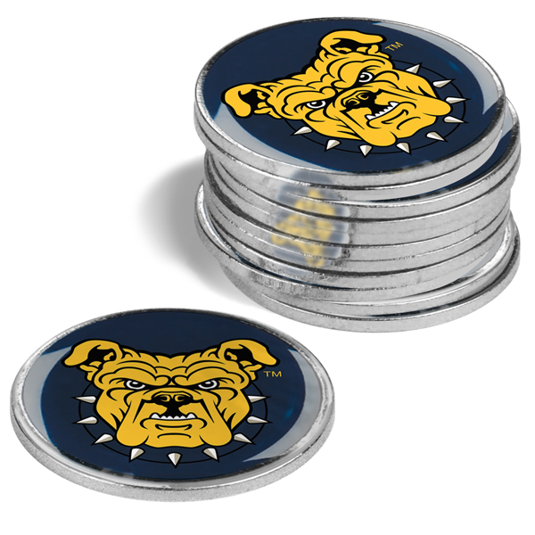 12 Team Logo'd<br>Metal Ball Markers