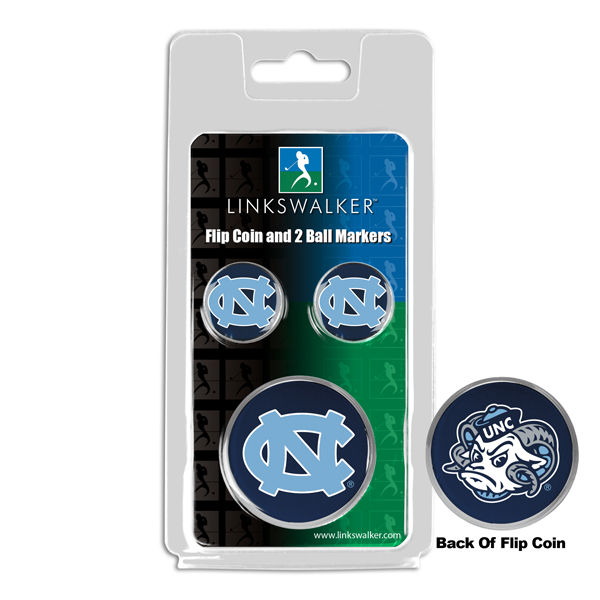 Team Flip Coin w/ <br> 2 Logo'd Ball Markers