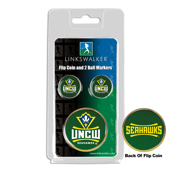 Team Flip Coin w/ <br> 2 Logo'd Ball Markers