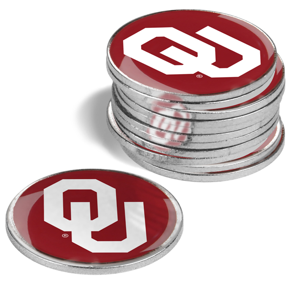 12 Team Logo'd<br>Metal Ball Markers