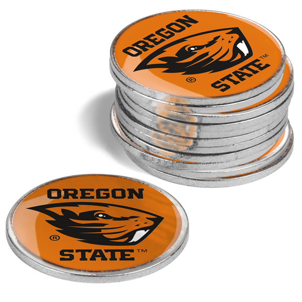 12 Team Logo'd<br>Metal Ball Markers