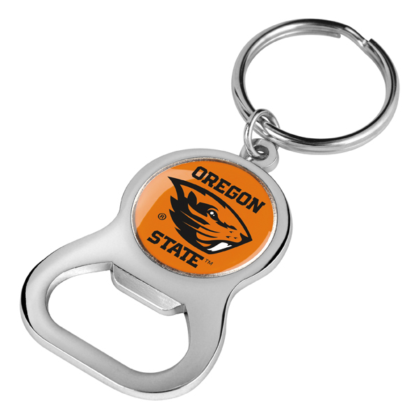 Logo'd  Bottle Opener <br>w/ Key Chain