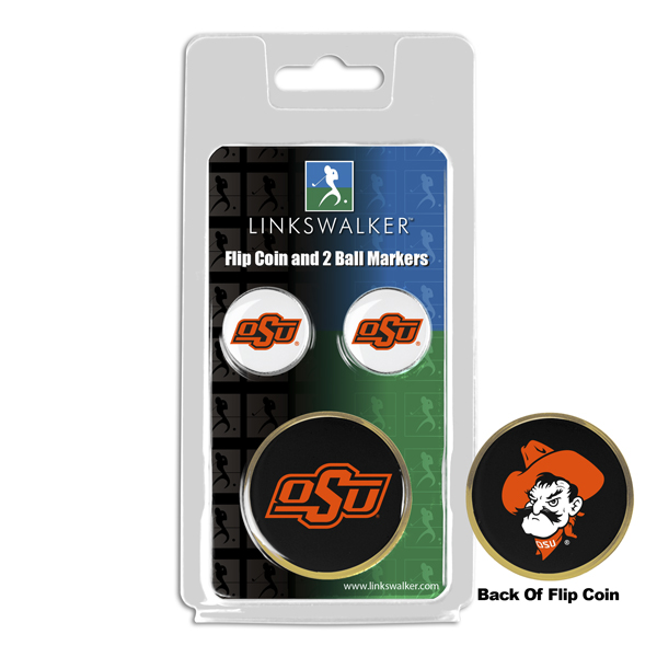 Team Flip Coin w/ <br> 2 Logo'd Ball Markers