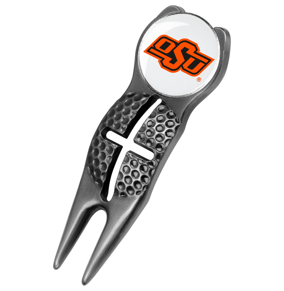 Crosshairs Divot Tool<br> w/ Logo'd Marker  - Black