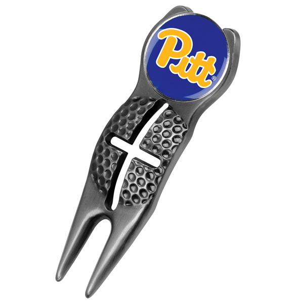 Crosshairs Divot Tool<br> w/ Logo'd Marker  - Black