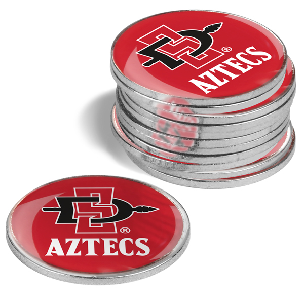 12 Team Logo'd<br>Metal Ball Markers