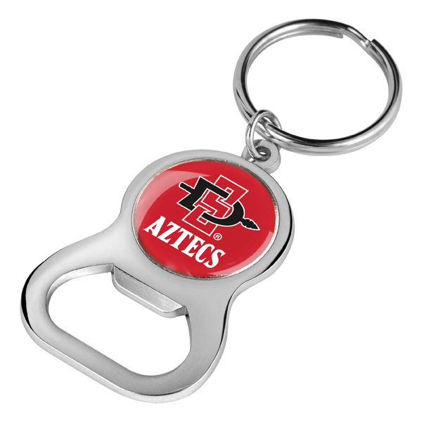 Logo'd  Bottle Opener <br>w/ Key Chain