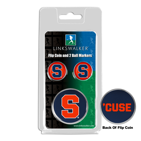 Team Flip Coin w/ <br> 2 Logo'd Ball Markers