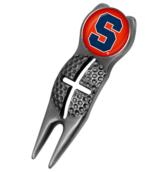 Crosshairs Divot Tool<br> w/ Logo'd Marker  - Black