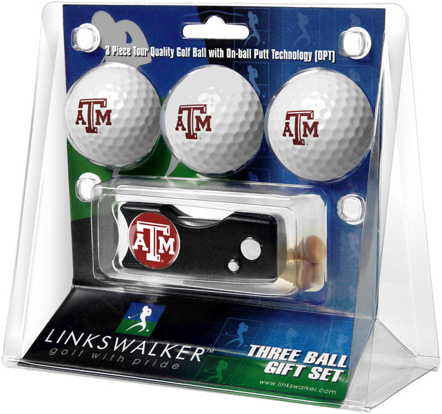 3 ProVictory Golf Balls w/<br>Spring Action Divot Tool