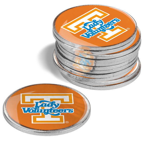 12 Team Logo'd<br>Metal Ball Markers