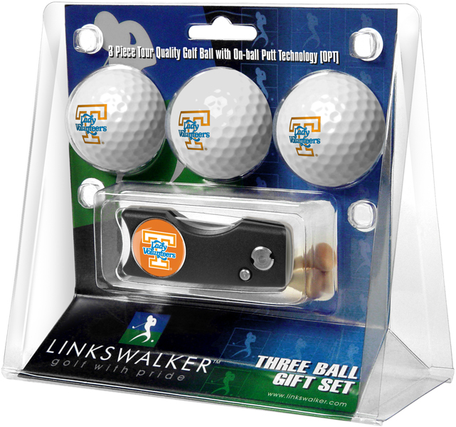 3 ProVictory Golf Balls w/<br>Spring Action Divot Tool