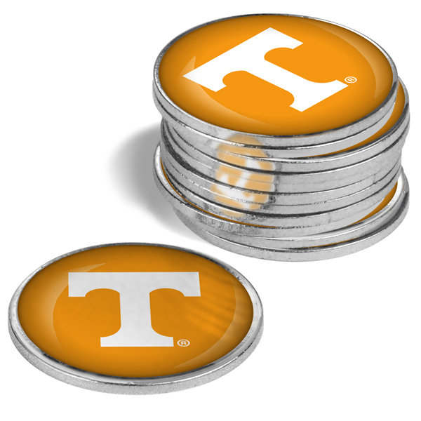 12 Team Logo'd<br>Metal Ball Markers