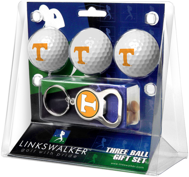 3 ProVictory Golf Balls w/<br>Key Chain Bottle Opener