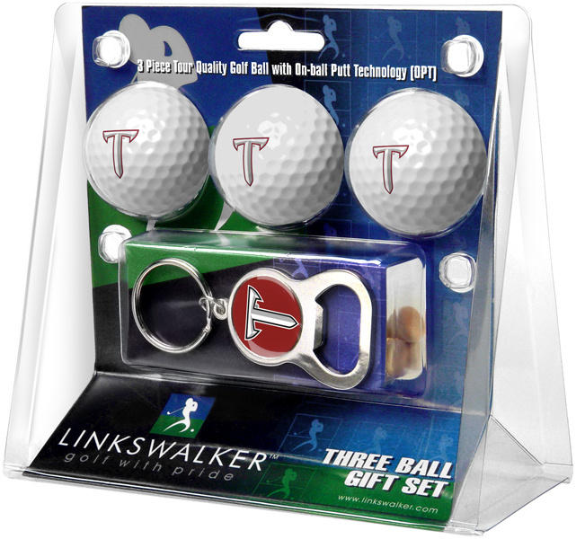3 ProVictory Golf Balls w/<br>Key Chain Bottle Opener