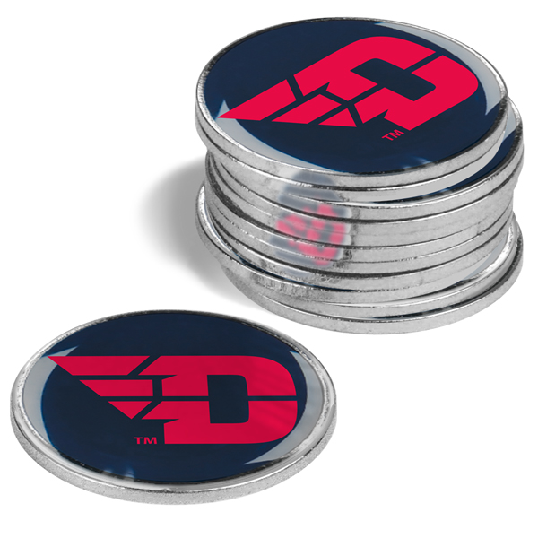 12 Team Logo'd<br>Metal Ball Markers