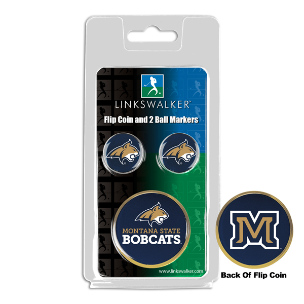 Team Flip Coin w/ <br> 2 Logo'd Ball Markers