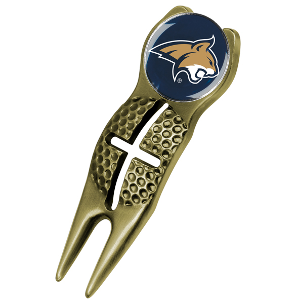 Crosshairs Divot Tool<br> w/ Logo'd Marker  - Gold