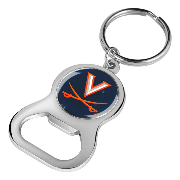 Logo'd  Bottle Opener <br>w/ Key Chain