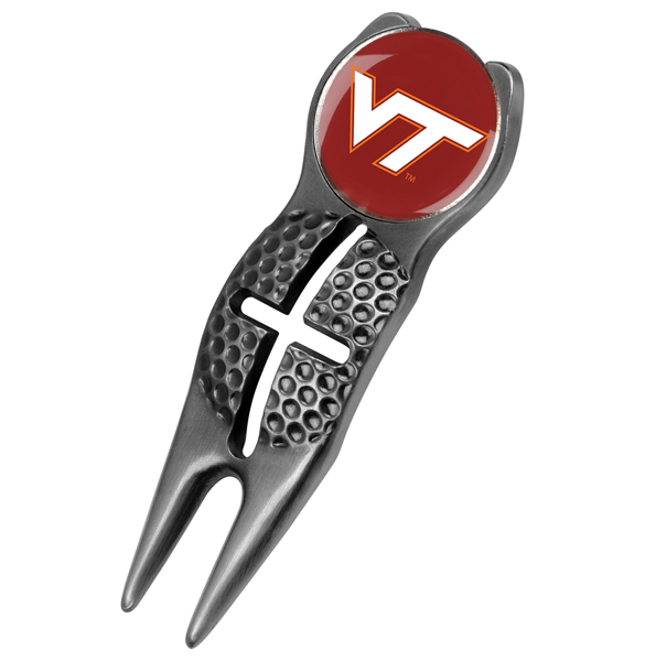 Crosshairs Divot Tool<br> w/ Logo'd Marker  - Black