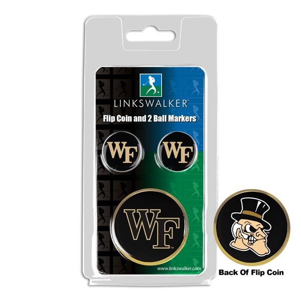 Team Flip Coin w/ <br> 2 Logo'd Ball Markers