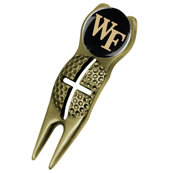 Crosshairs Divot Tool<br> w/ Logo'd Marker  - Gold