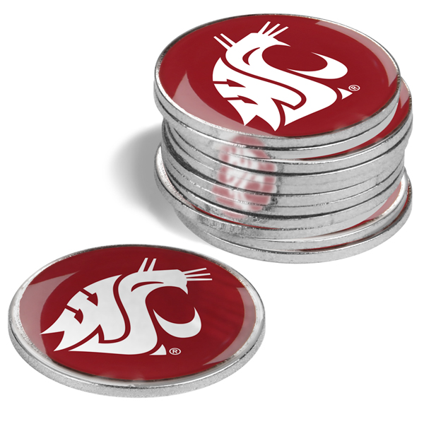 12 Team Logo'd<br>Metal Ball Markers