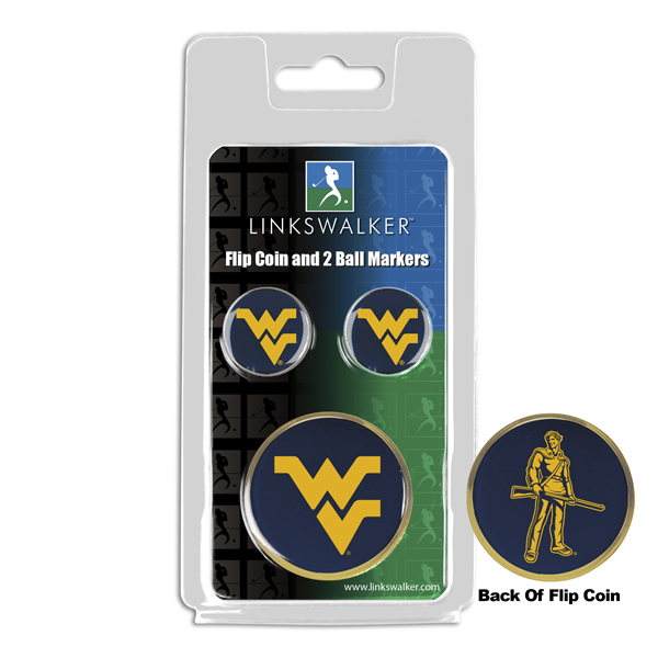 Team Flip Coin w/ <br> 2 Logo'd Ball Markers