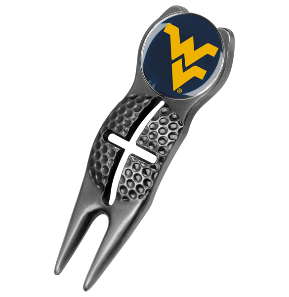 Crosshairs Divot Tool<br> w/ Logo'd Marker  - Black
