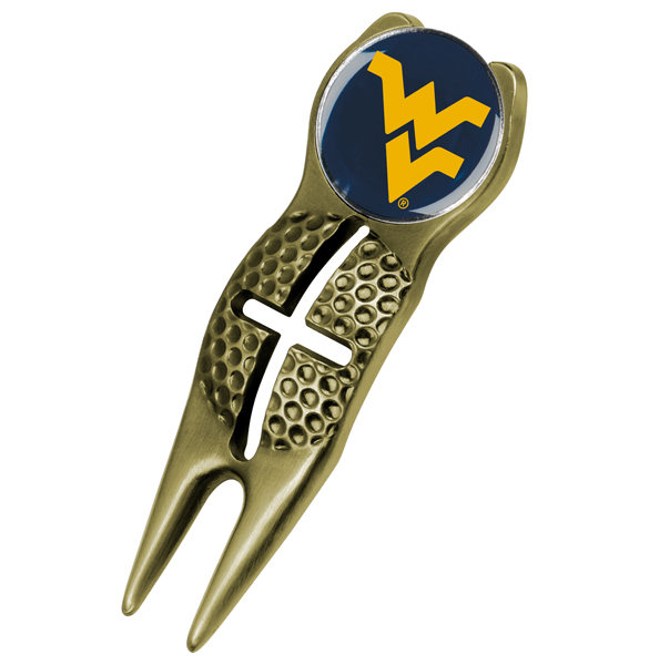 Crosshairs Divot Tool<br> w/ Logo'd Marker  - Gold