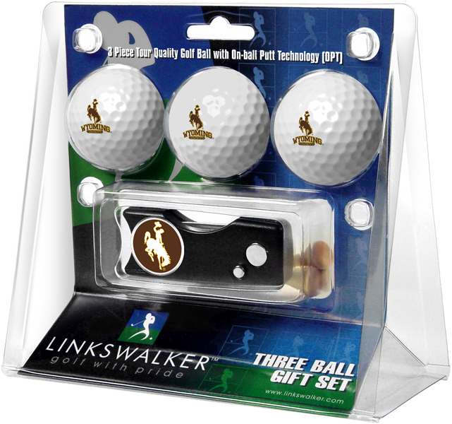 3 ProVictory Golf Balls w/<br>Spring Action Divot Tool