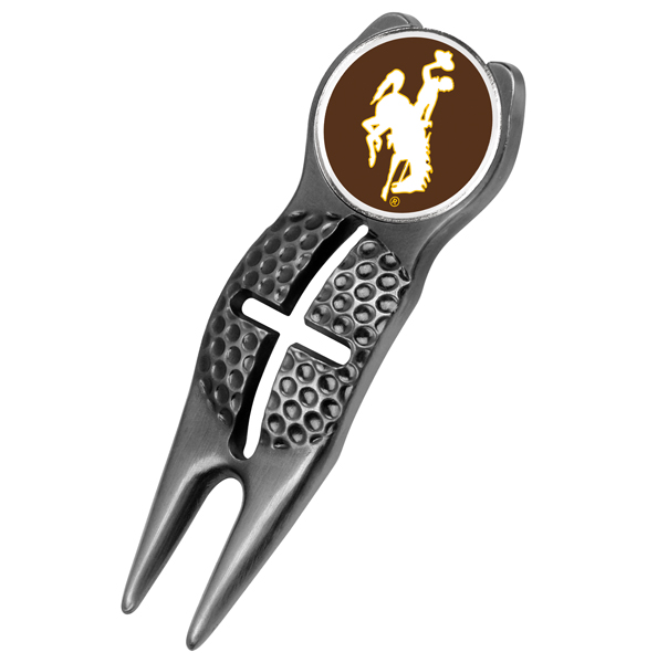 Crosshairs Divot Tool<br> w/ Logo'd Marker  - Black