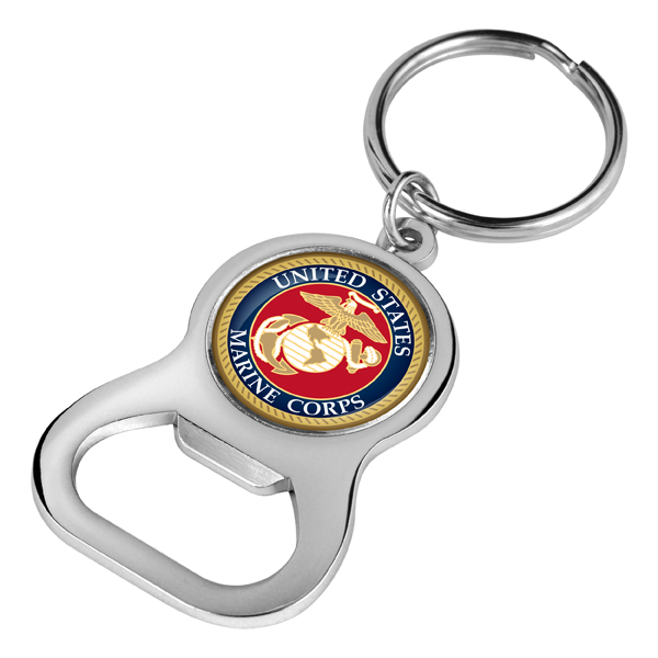 Logo'd  Bottle Opener <br>w/ Key Chain