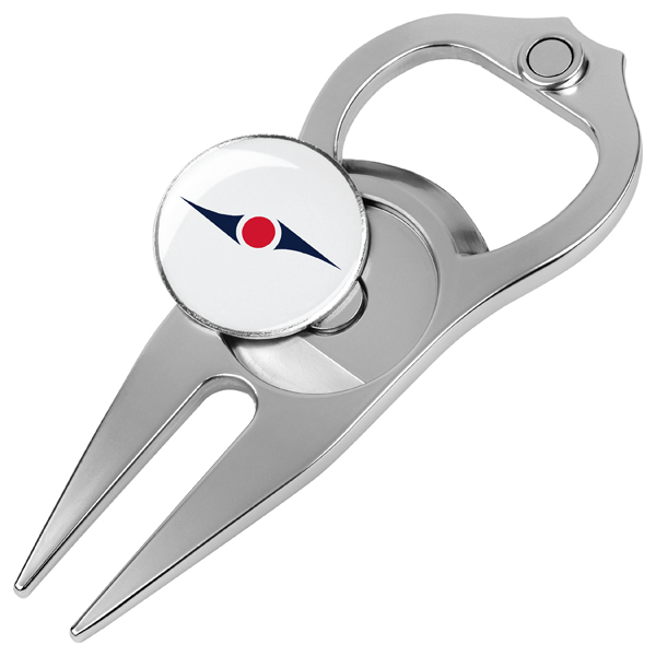 Hat Trick Divot Tool<br> w/ Logo'd Ball Marker
