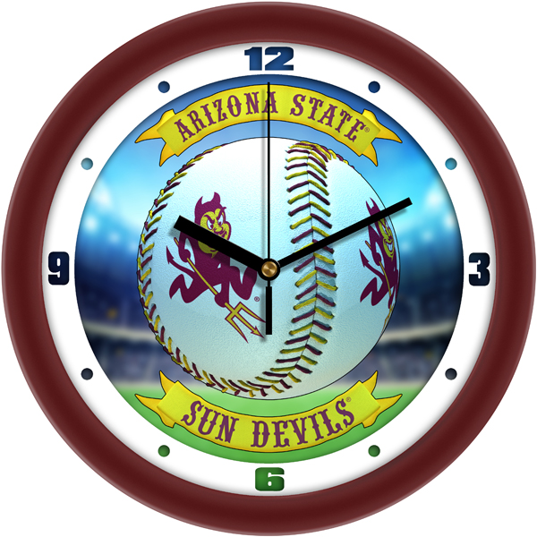 Home Run Wall Clock