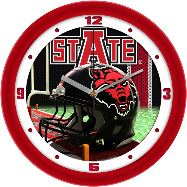 Football Helmet Wall Clock