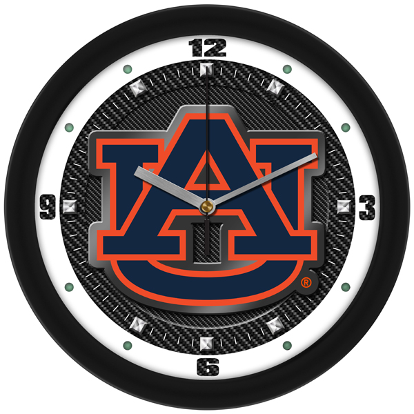 Carbon Fiber Textured Wall Clock