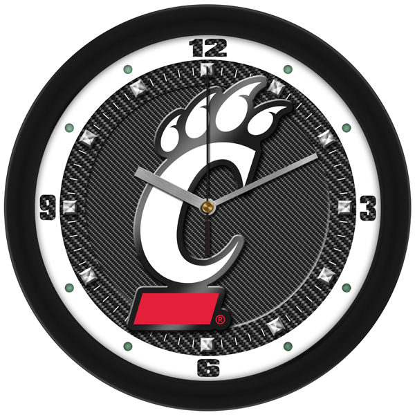 Carbon Fiber Textured Wall Clock