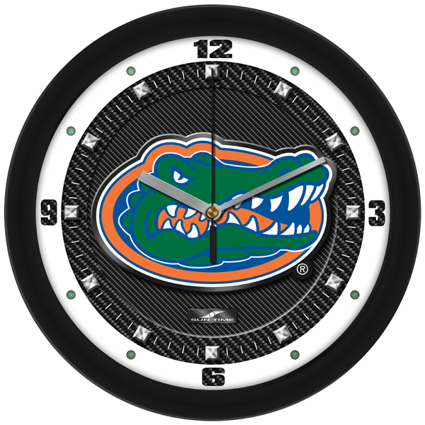 Carbon Fiber Textured Wall Clock