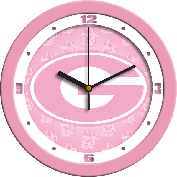 Pink Wall Clock
