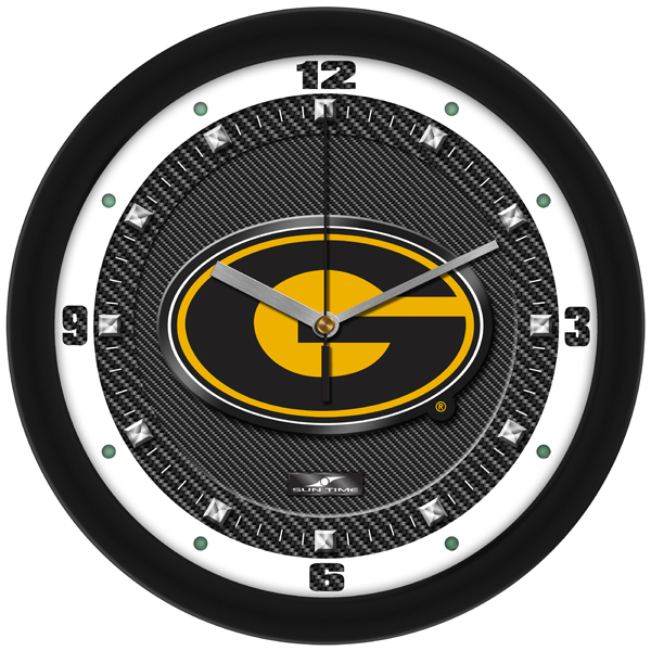 Carbon Fiber Textured Wall Clock