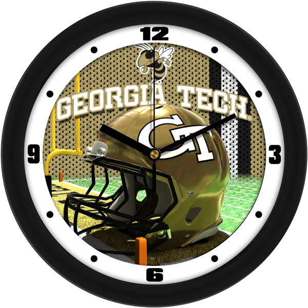Football Helmet Wall Clock