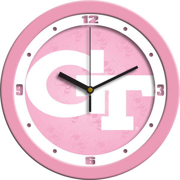 Pink Wall Clock