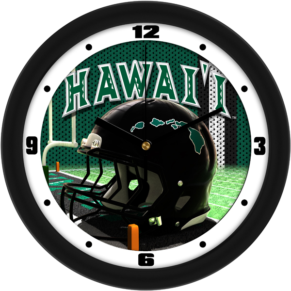 Football Helmet Wall Clock