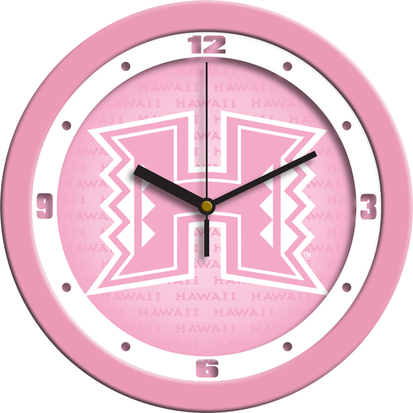 Pink Wall Clock