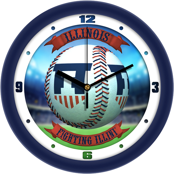 Home Run Wall Clock