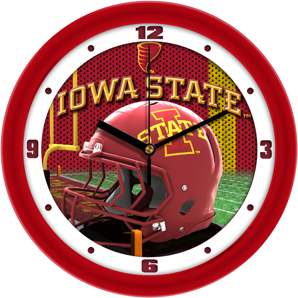 Football Helmet Wall Clock