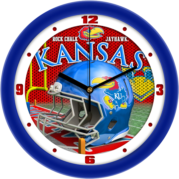 Football Helmet Wall Clock