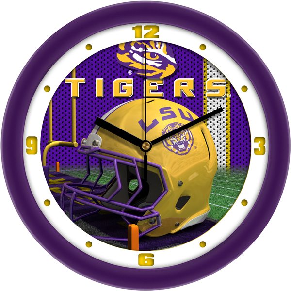 Football Helmet Wall Clock